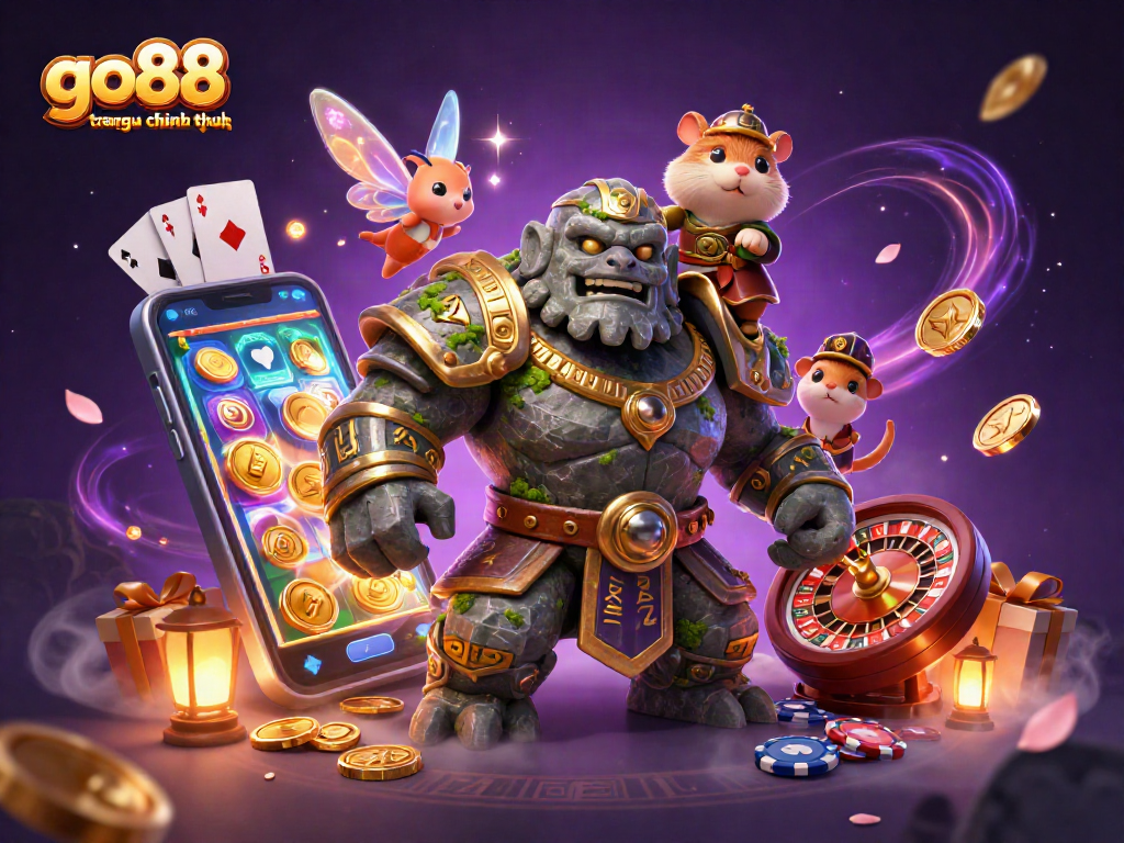 Experience thrilling gameplay with go88 trang chu chinh thuc, featuring vibrant casino elements and magical adventures.